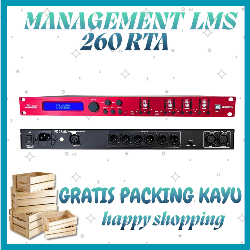 SPL Audio Speaker Management LMS 260 RTA