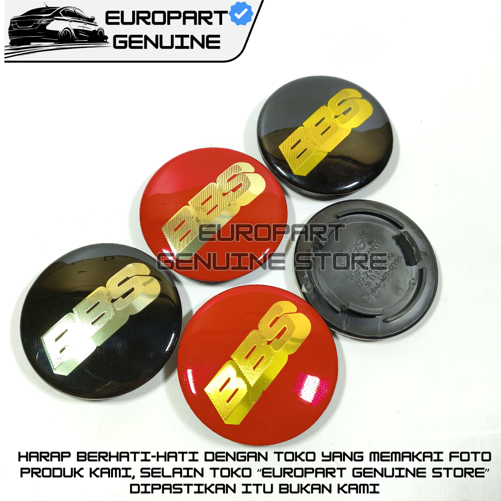 DOP RODA VELG BBS 70MM EMBLEM WHEEL CENTER CAP BBS TUTUP DOP 7CM 70MM