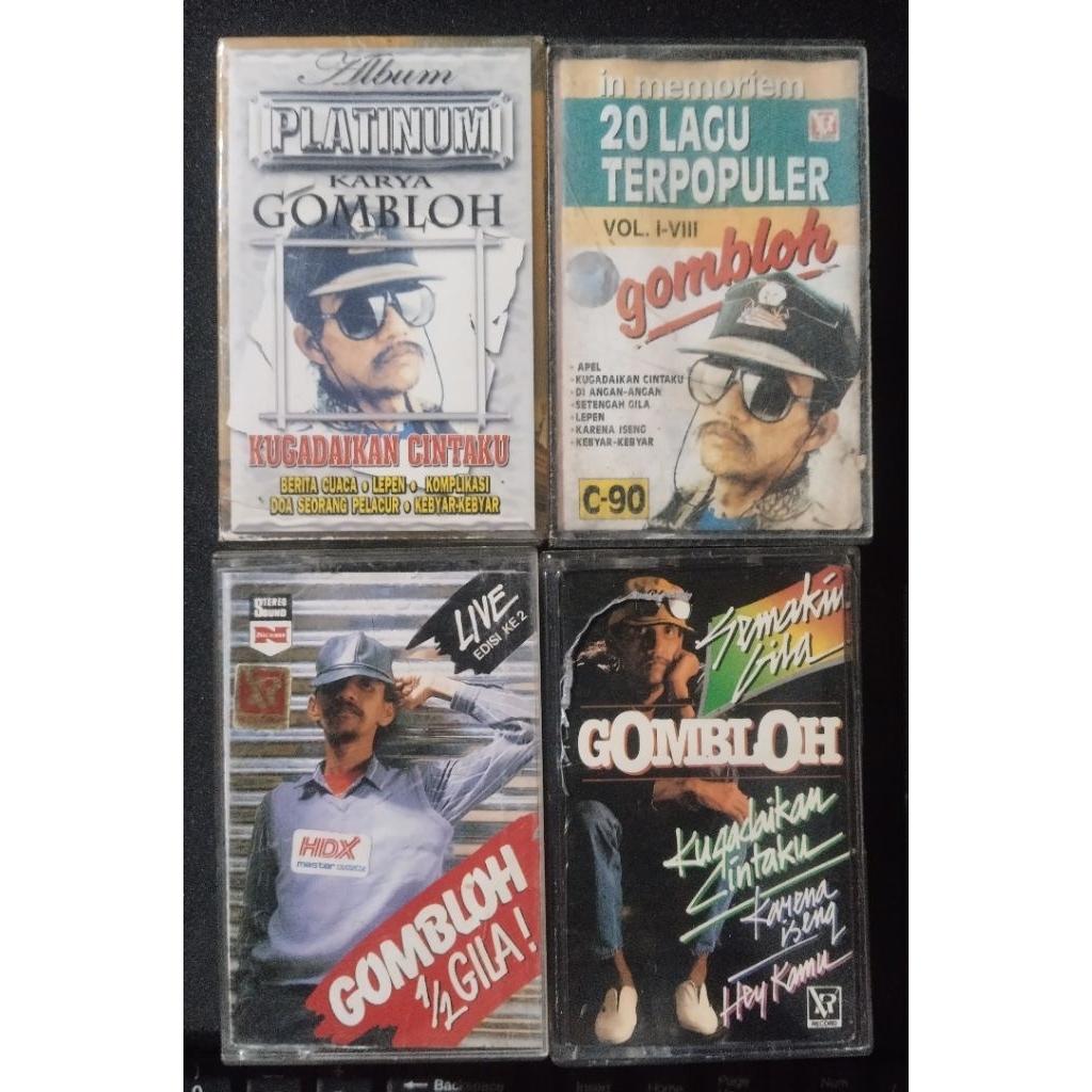 kaset Pita Paket Gombloh