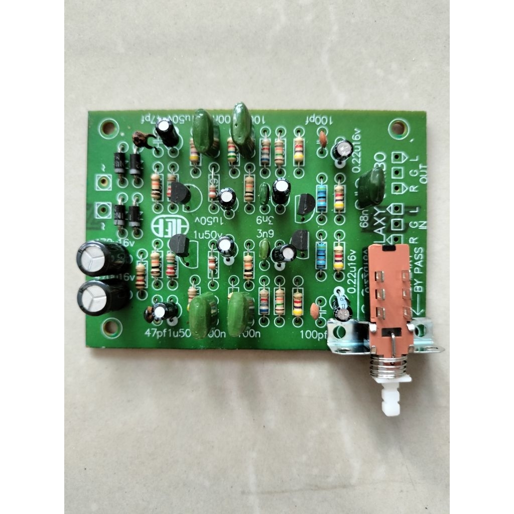 Kit Preamp Tone Control GALAXY JUMBO ALFA - Karakter Low Mid Tebal