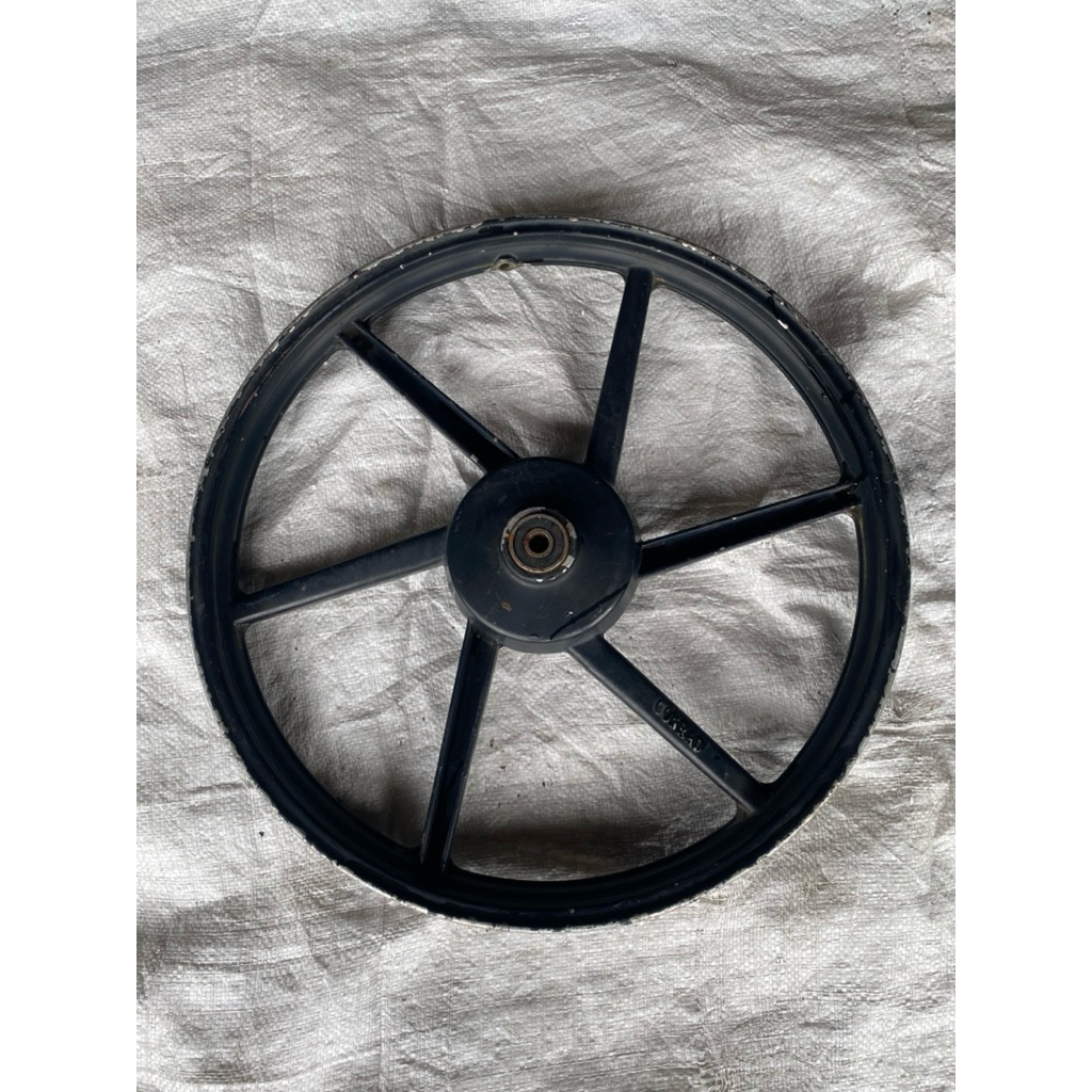 Velg pelek depan palang 6 honda tromol grand supra lama tromol second lepasan motor