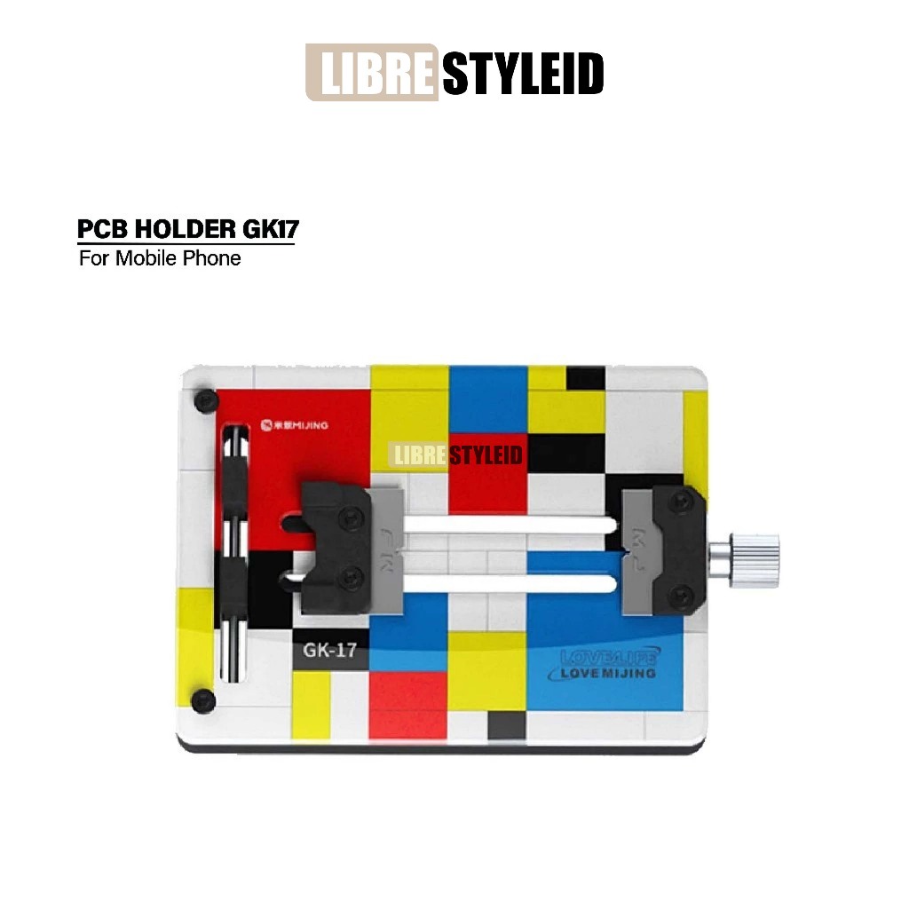 MIJING GK17 PCB HOLDER TOUGHENEDINSULATEDGLASS FIXTURE