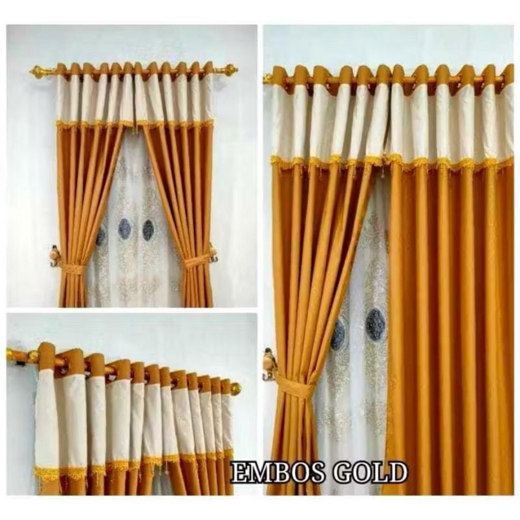 GORDEN JENDELA DAN PINTU RUMBAI PONY MINIMALIS GORDEN RUANG TAMU