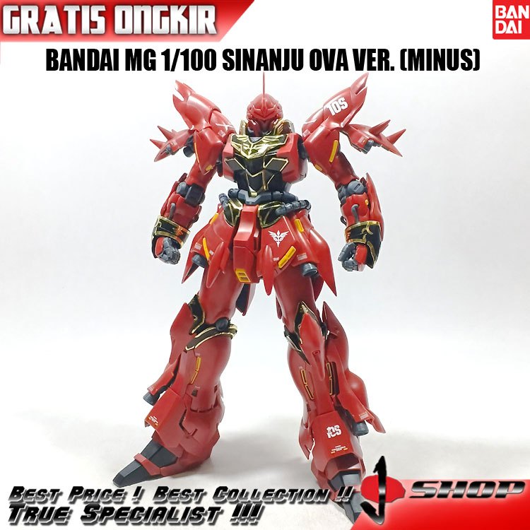 BANDAI MG 1/100 SINANJU OVA VER. (MINUS) MG1996