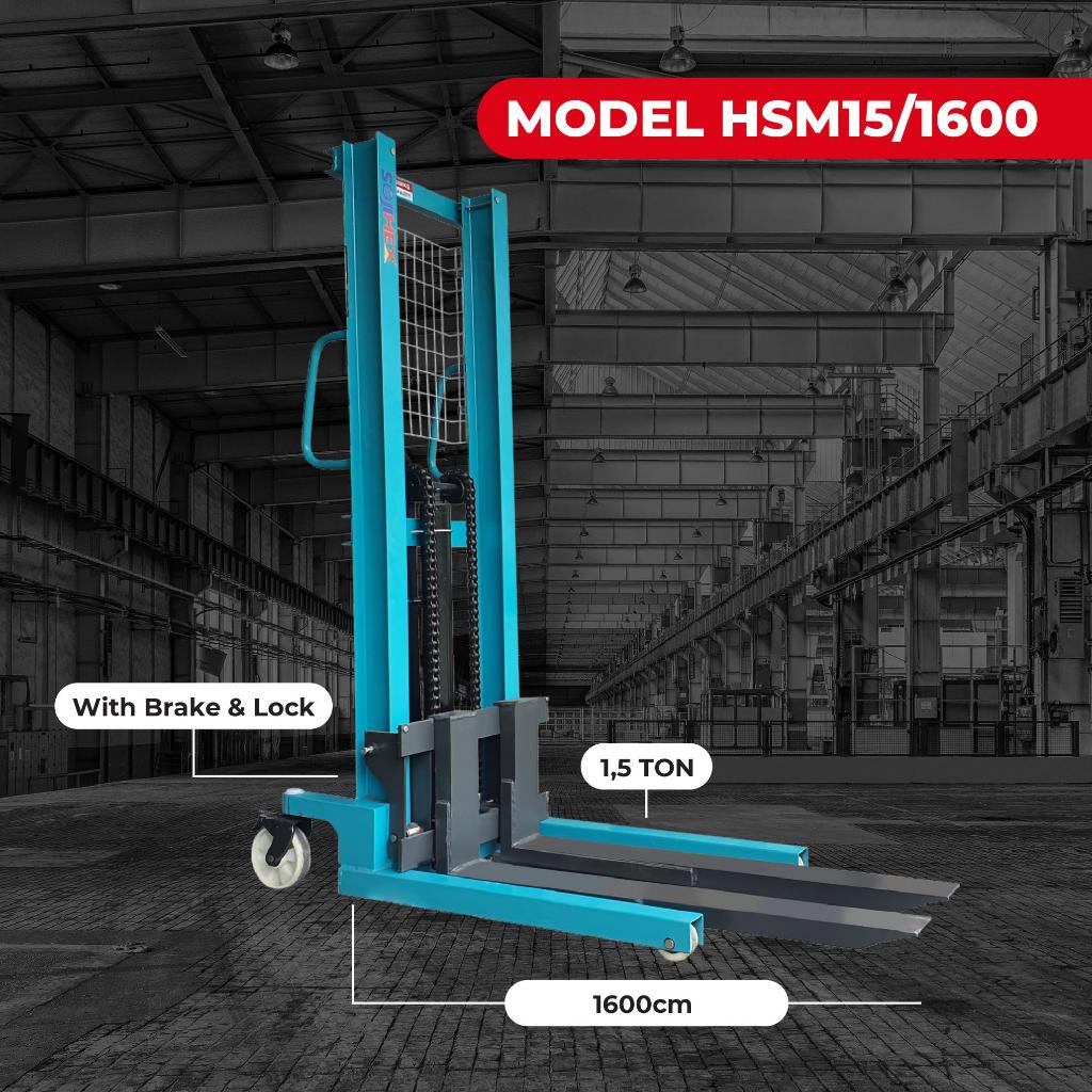 SOJIHEX Hand Stacker Manual 1 ton 1,5 ton 2 ton