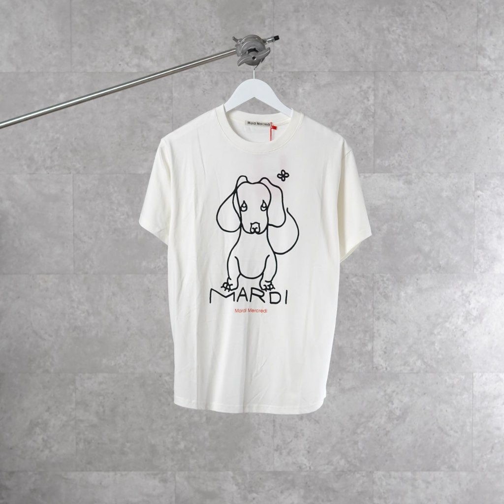 Kaos MAR DOG DJANJI POSE BLACK WHITE TSHIRT REGULAR 100% ORIGINAL