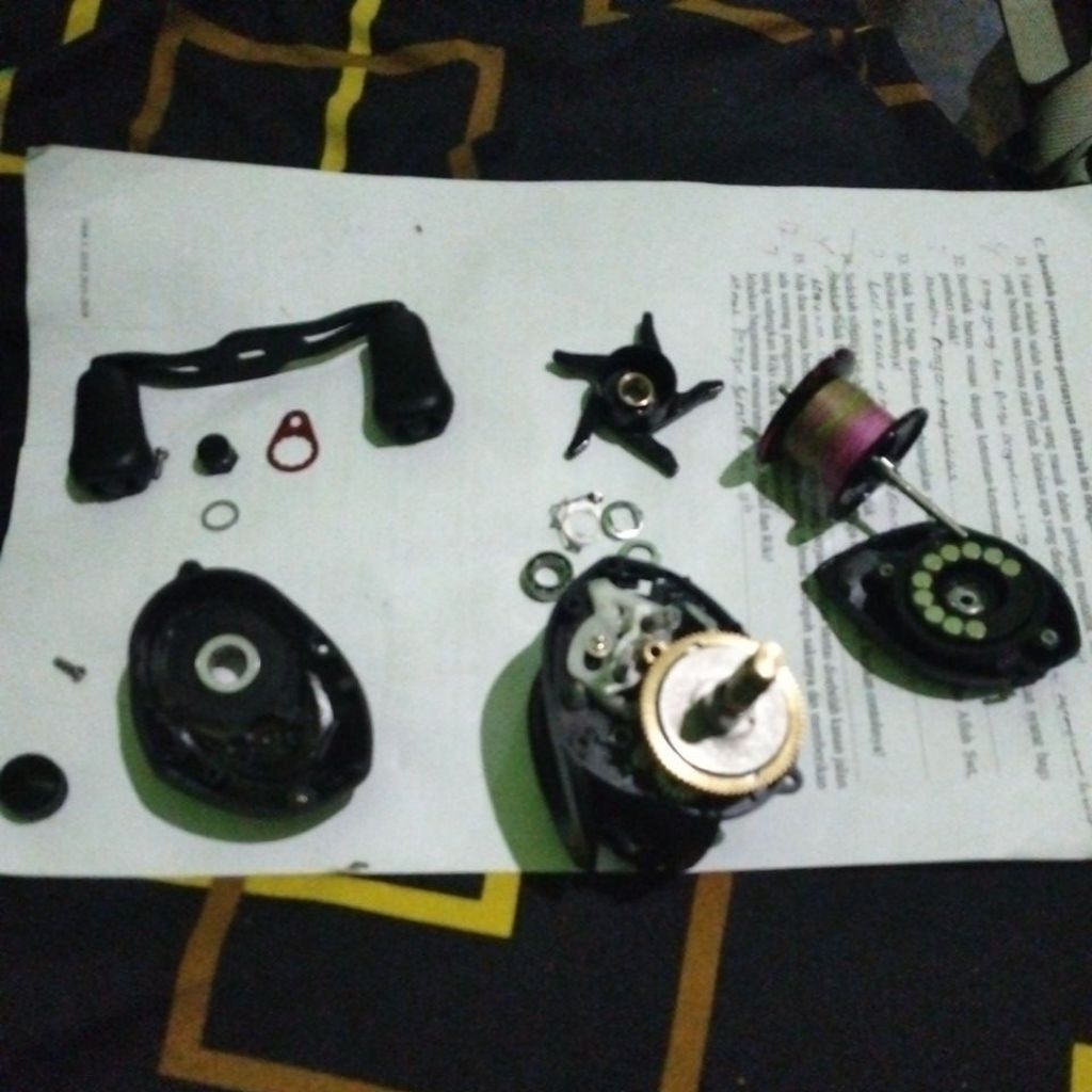 sparepart zoroo brave (second)reel bc paketan