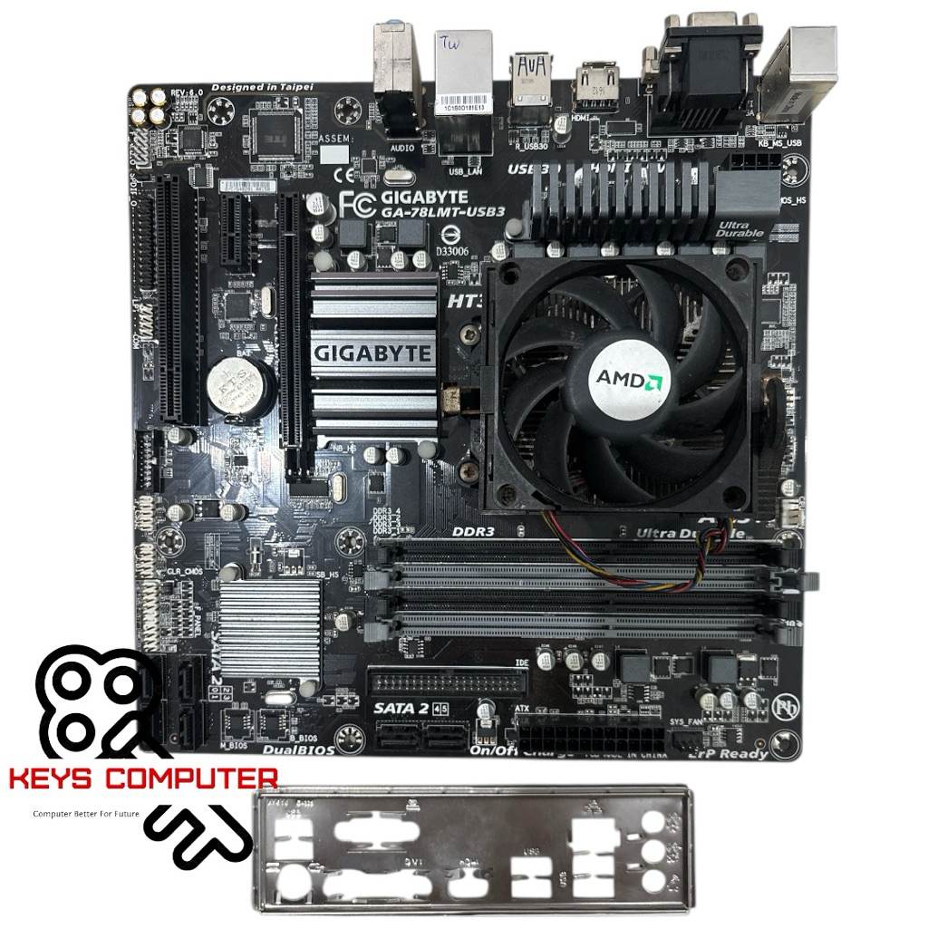 PAKETAN AMD FX8320 MOBO AM3 PLUS DDR3 ONBOARD - FAN AMD