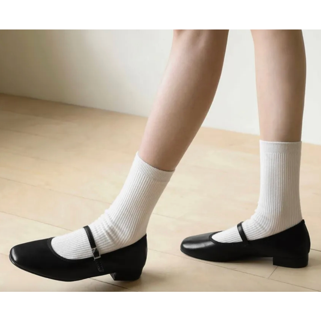 Sepatu Wanita Sappun Charlotte Maryjane Flats (2cm) Black