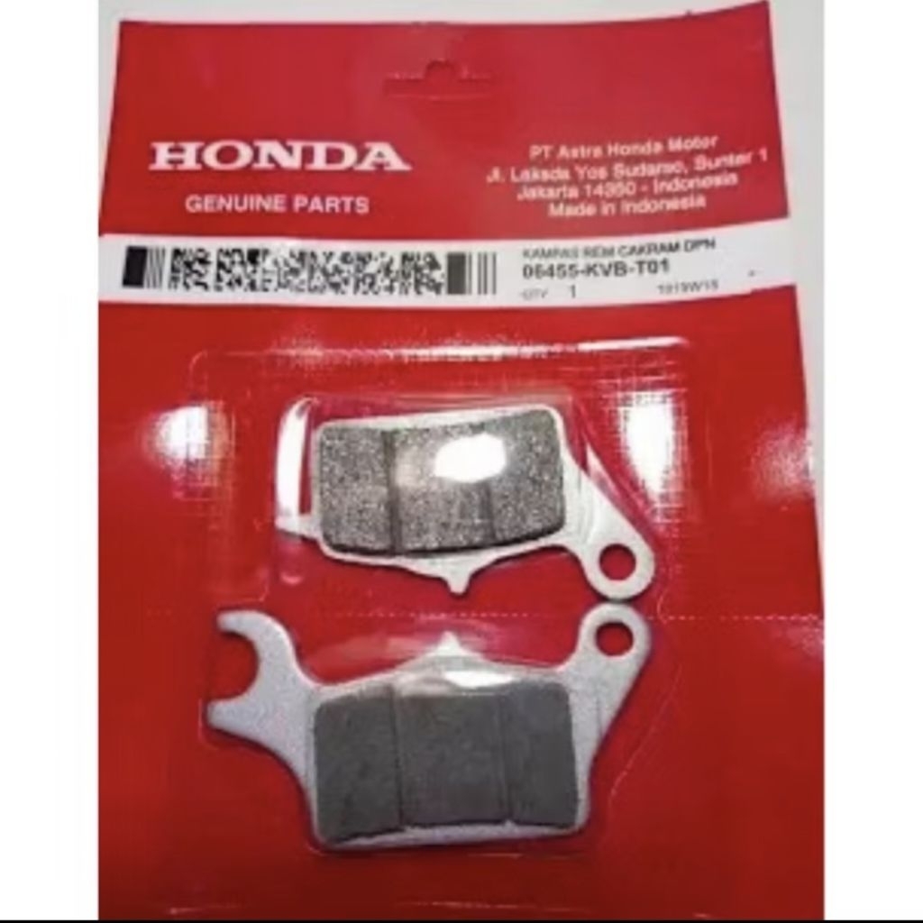 Kampas Rem Depan Vario 160 Abs KVB