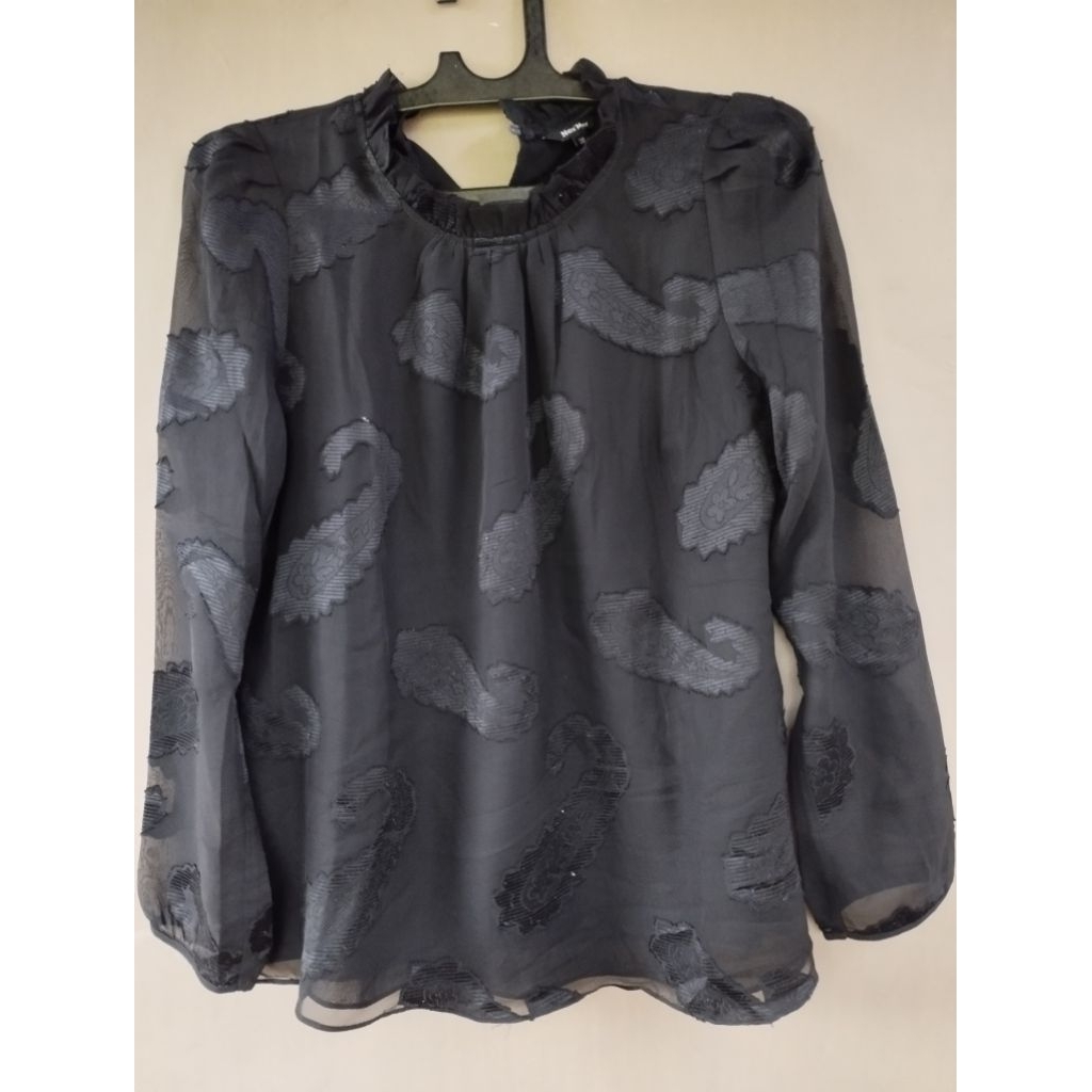 atasan panjang wanita prelove motif bunga