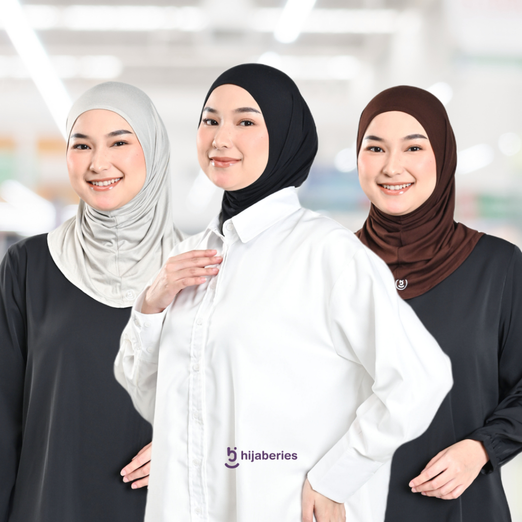 Hijaberies - Everyday Instan Hijab (Bergo Instan Bahan Rayon Spandex)