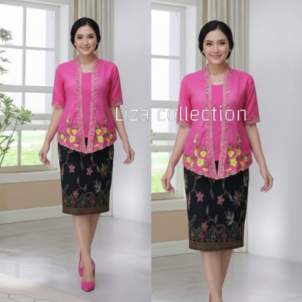 Setelan Kebaya Bali - Kebaya Bordir