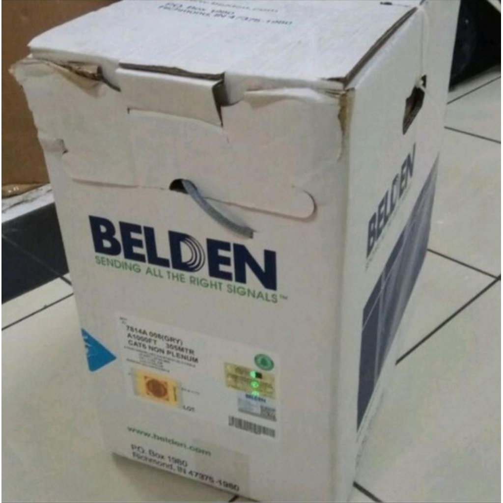 Belden Kabel Lan Cat6 UTP 1 Roll