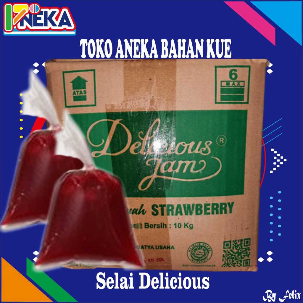 Selai Delicious Strawberry (Dus 10Kg)