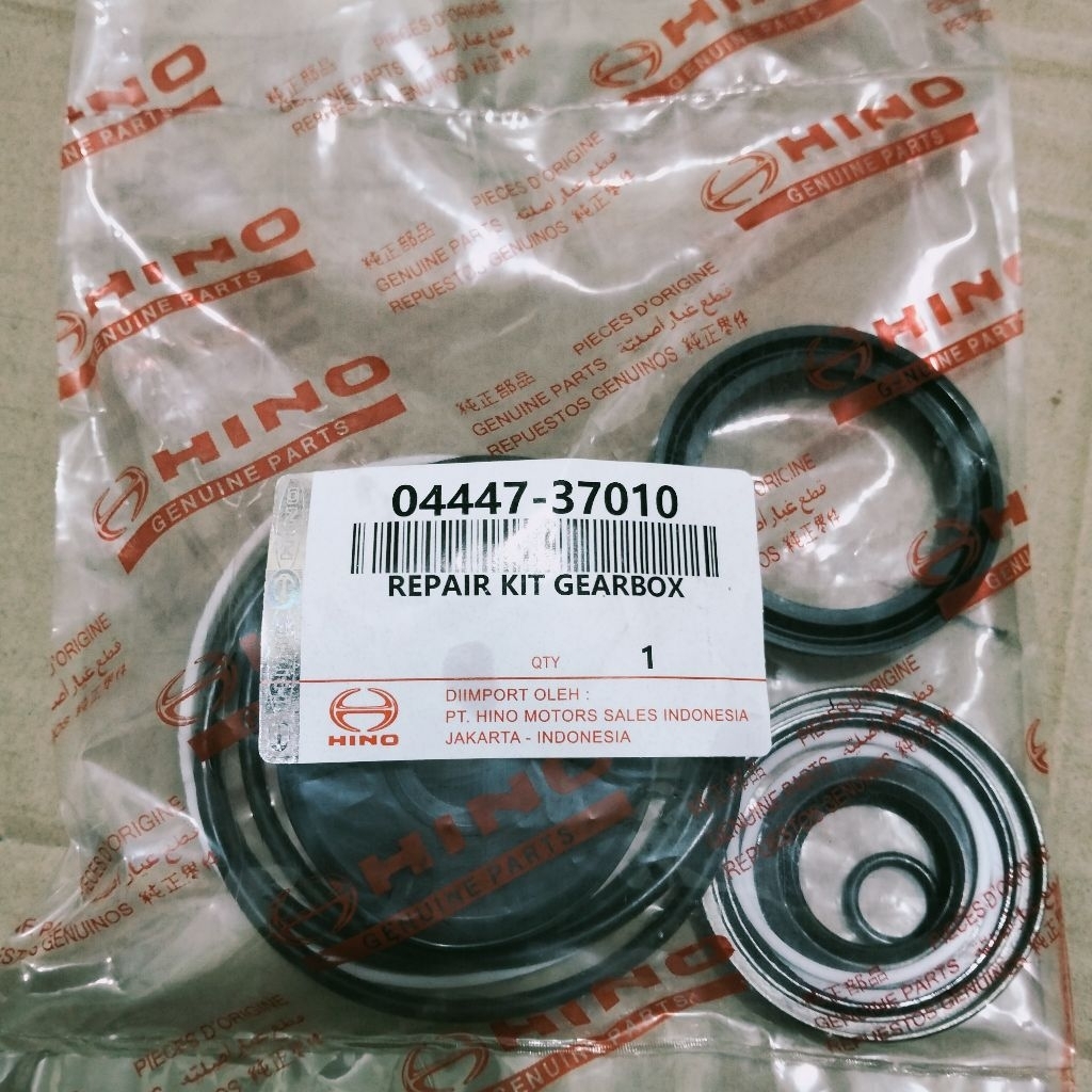 REPAIR KIT GEAR BOX STERING STIR POWER STERING HINO DUTRO 130HT 04447-37010