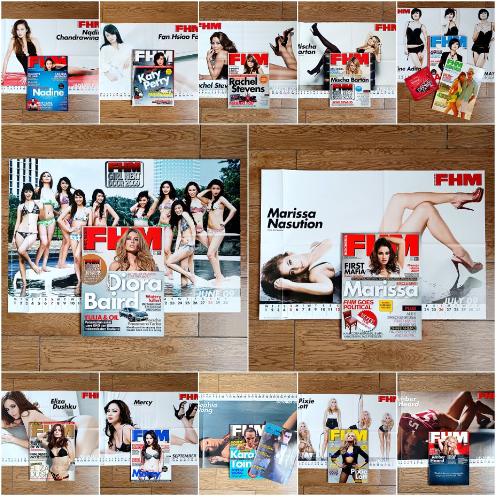Majalah FHM Indonesia ( For Him Magazine ) edisi tahun 2009.