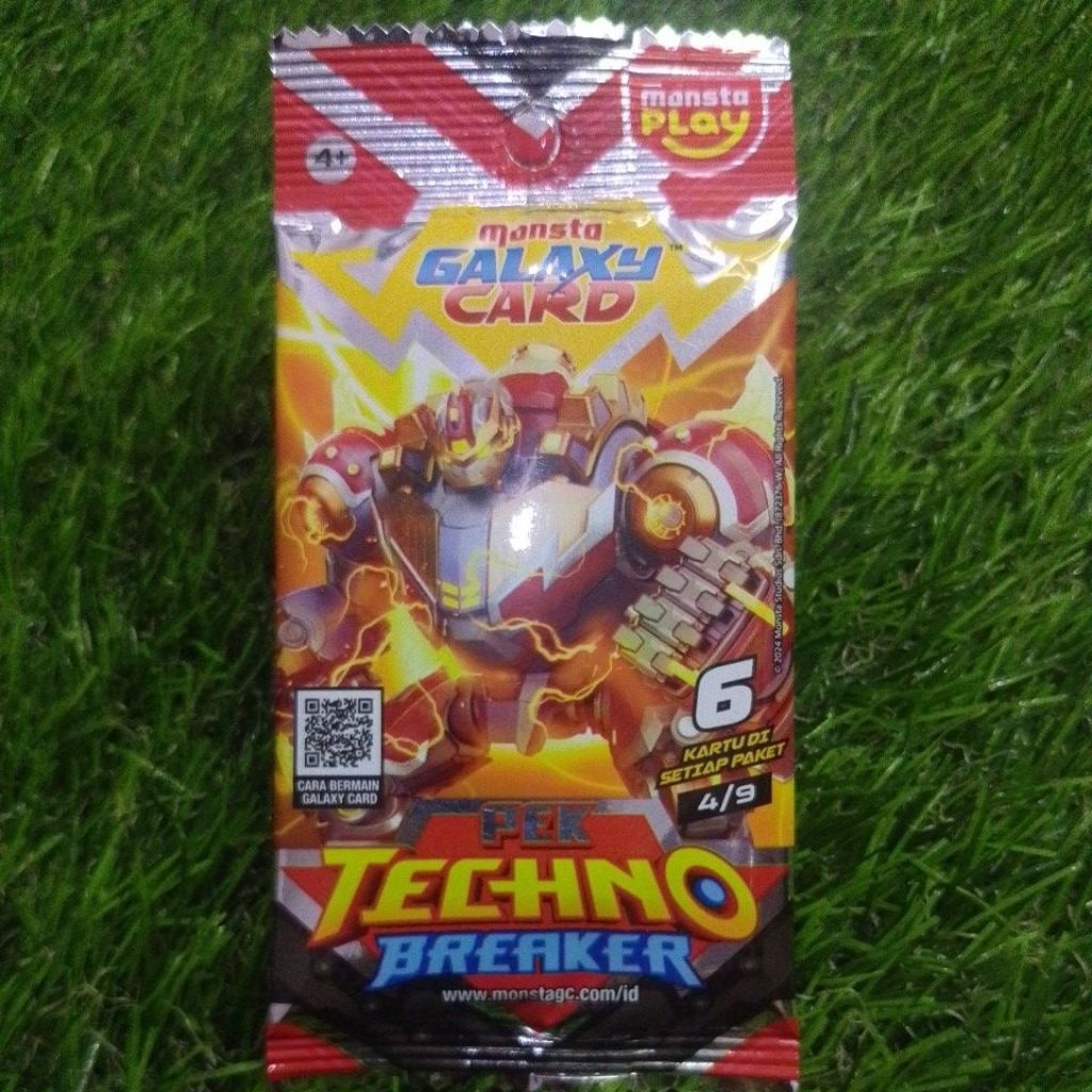Monsta Galaxy Card Pek Techno Breaker 4/9‎ Boboiboy Indonesia Mecha Gentar SR