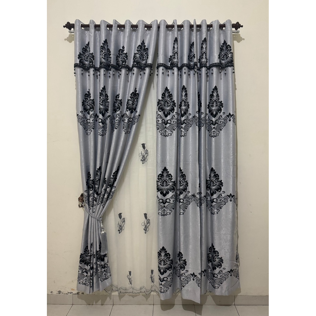 Gordyn Cantik Kain baldu Corak