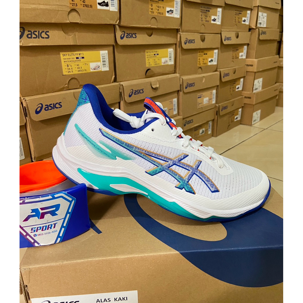 Sepatu Voli Asics Netburner4 Terbaru Ori BNIB ringan