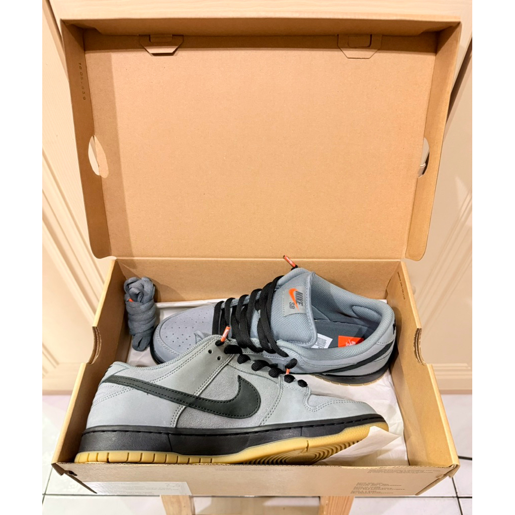 SB Dunk Low Pro “Iso cool grey orange label”