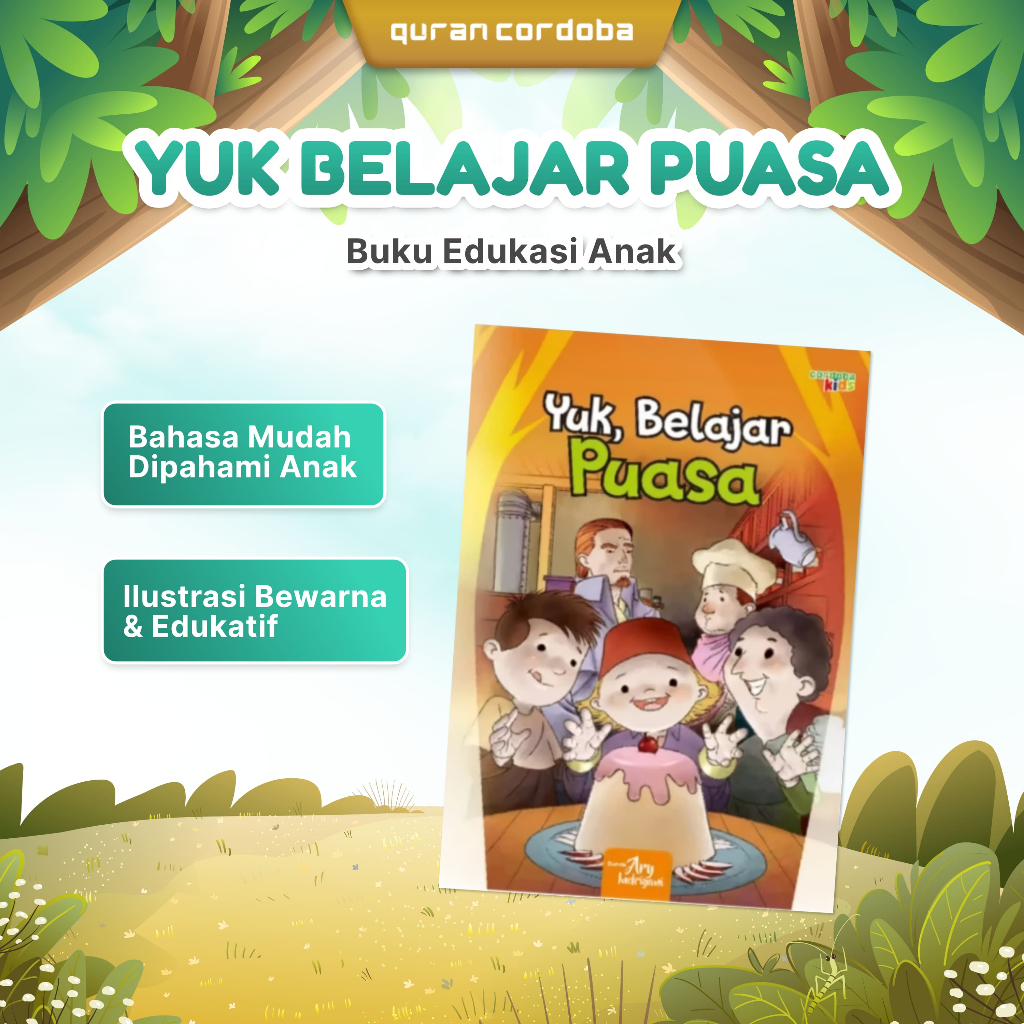 Cordoba Kids - Buku Yuk Belajar Puasa Anak - Edukasi Islam Series