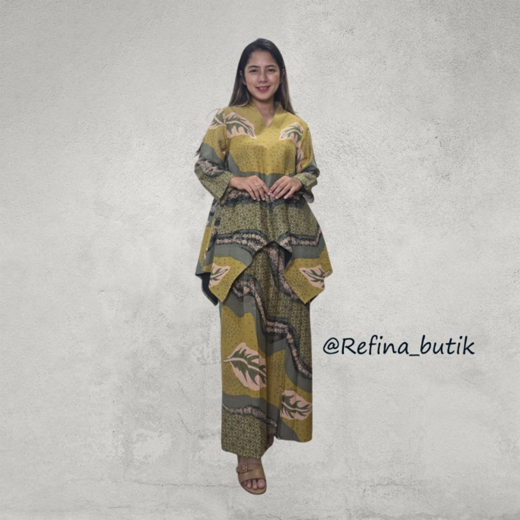 Setelan Batik Doby Wanita - Model Terbaru