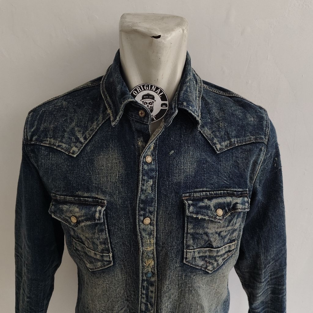 Buckaroo Ripped Western Shirt Jeans