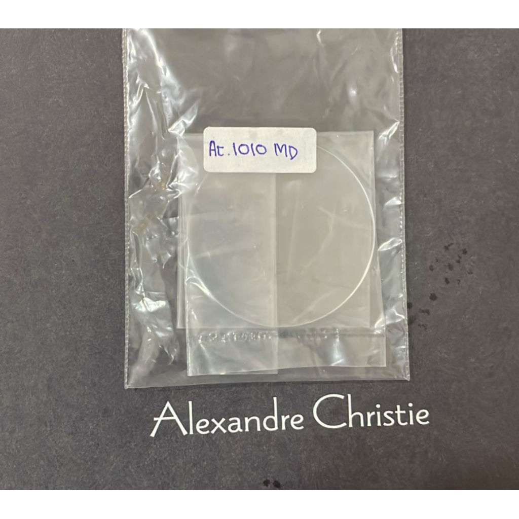 kaca jam tangan alexandre christie ser 1010LD original