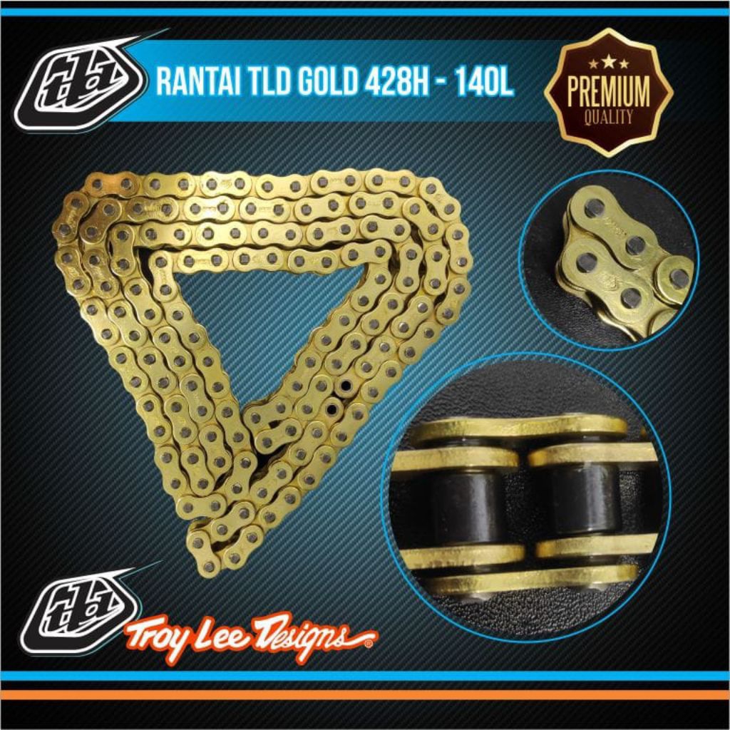 Rantai Gold 415H-130L 428H-140L 520H-130L TLD