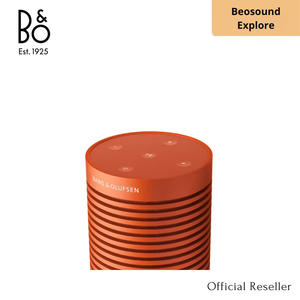 Bang & Olufsen Beosound Explore - Outdoor bluetooth speaker - Bonfire Orange