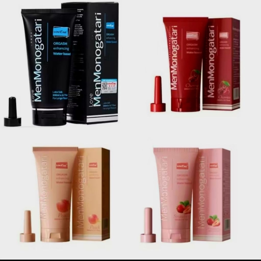 Megashop - MenMonogatari 200 ml pelumas lubricant gel lotion pelicin