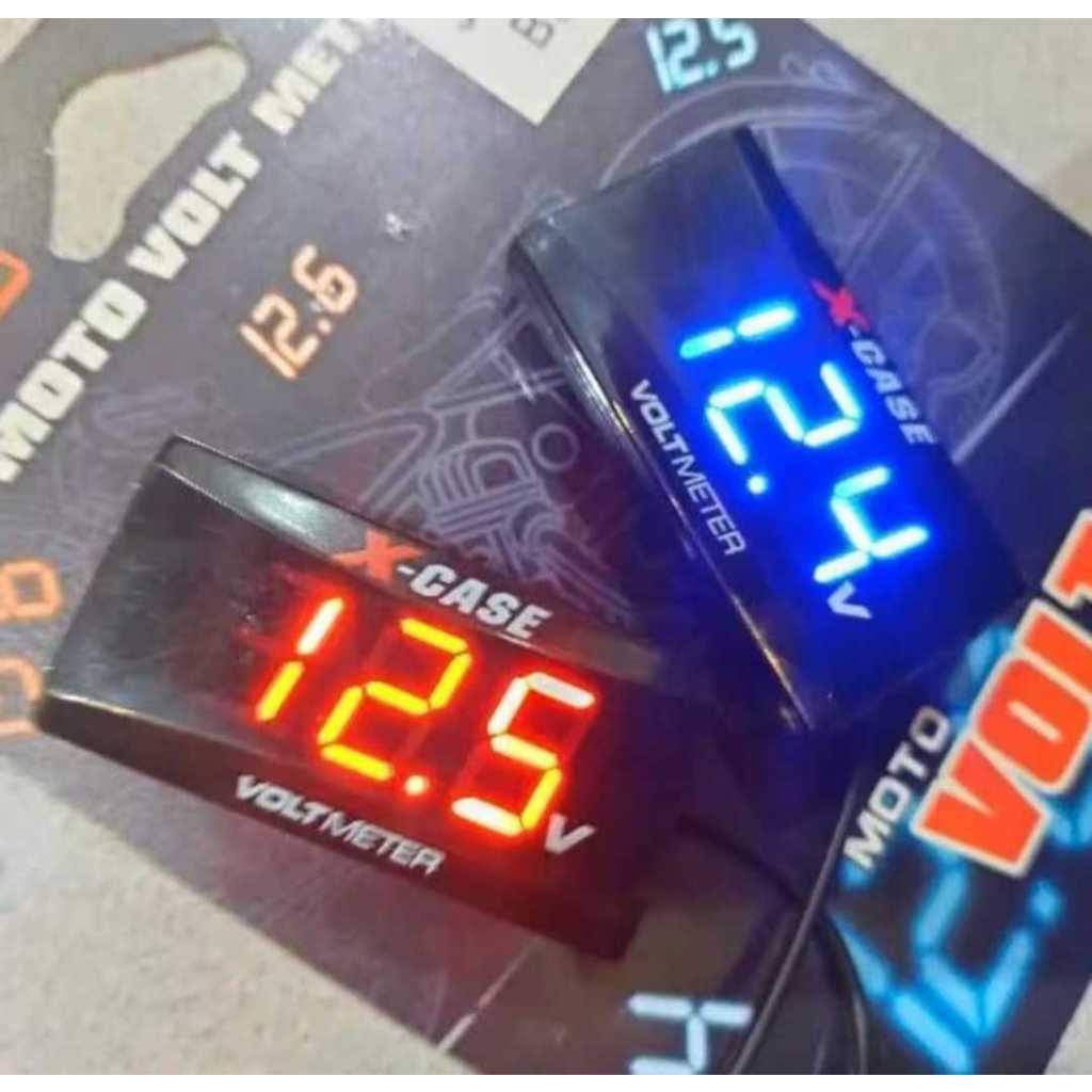 VOLT METER RIZOMA - VOLT METER AKI - PENGUKUR DAYA AKI - VOLT METER 12 VOLT PSM