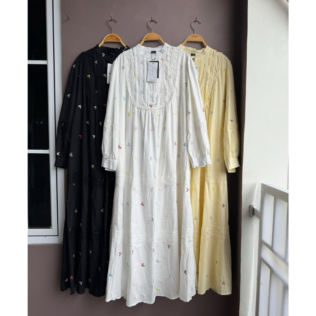gamis corazon, dress lfy ORI, gamis lafreya import, gamis bangkok, dress import, gamis pesta, dress 
