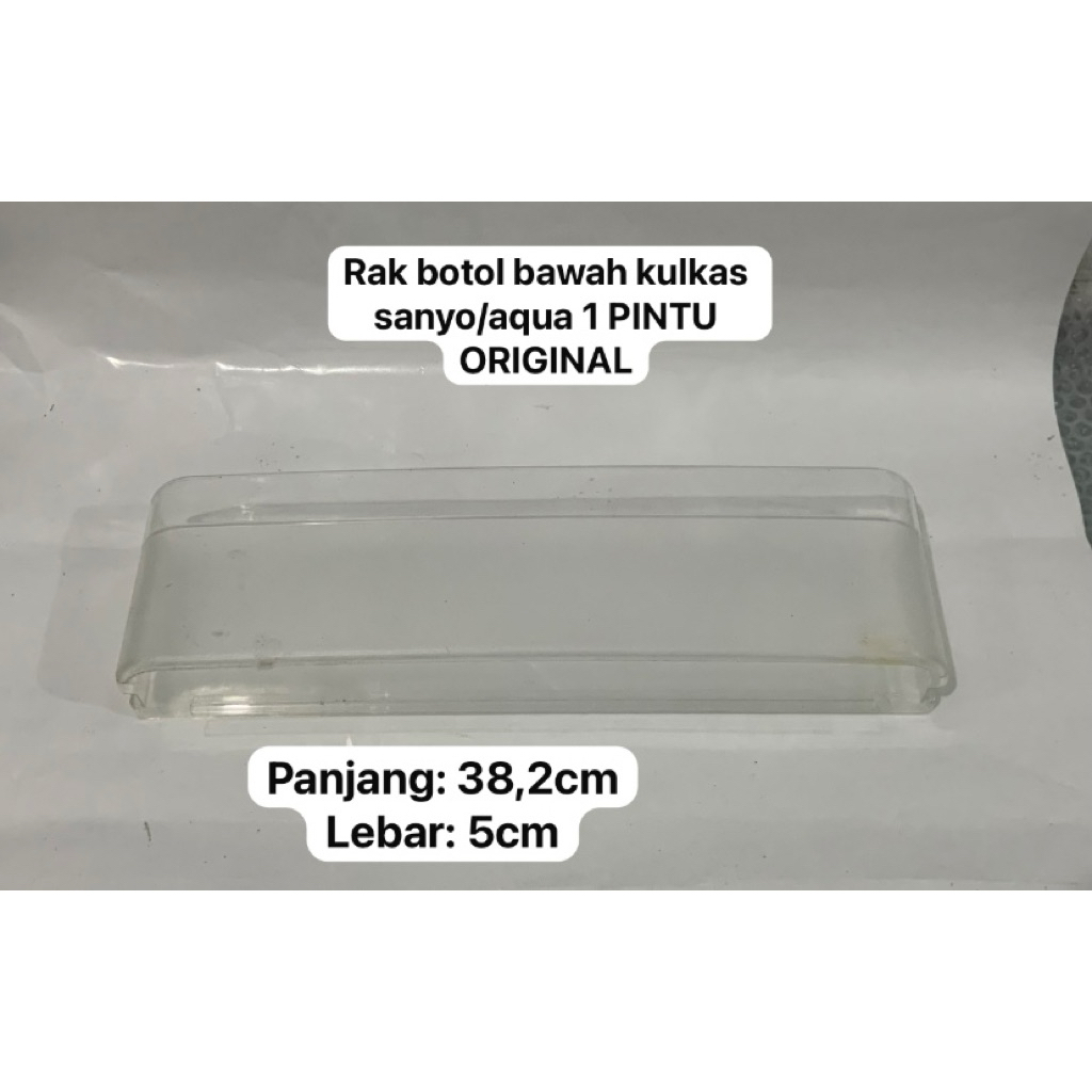 RAK BOTOL TENGAH/BAWAH KULKAS SANYO/AQUA 1 PINTU SECOND OIGINAL | RAK BOTOL AQUA | RAK BOTOL SANYO |