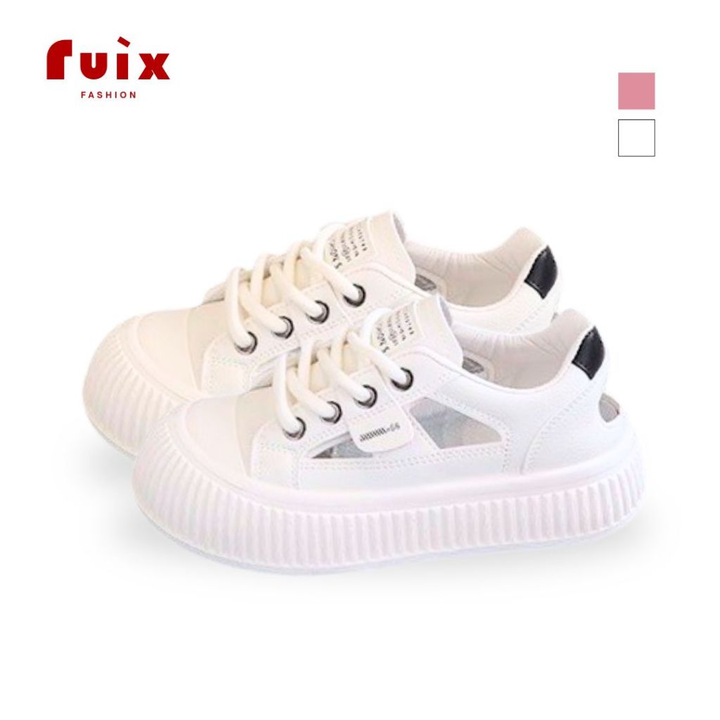 RUIX Funky Shoes / Sepatu Wanita Sneakers Trendi / Sepatu Sandal Wanita / Korean Style / Sepatu Fash
