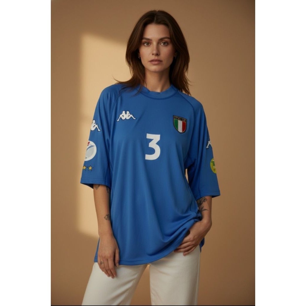 Jersey original Italia home 2000 XL