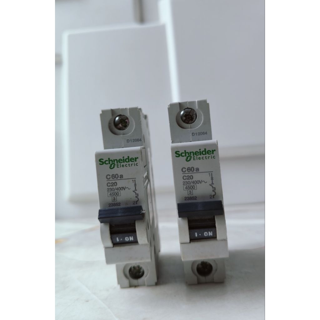 MCB Schneider 1phase C60 a C20