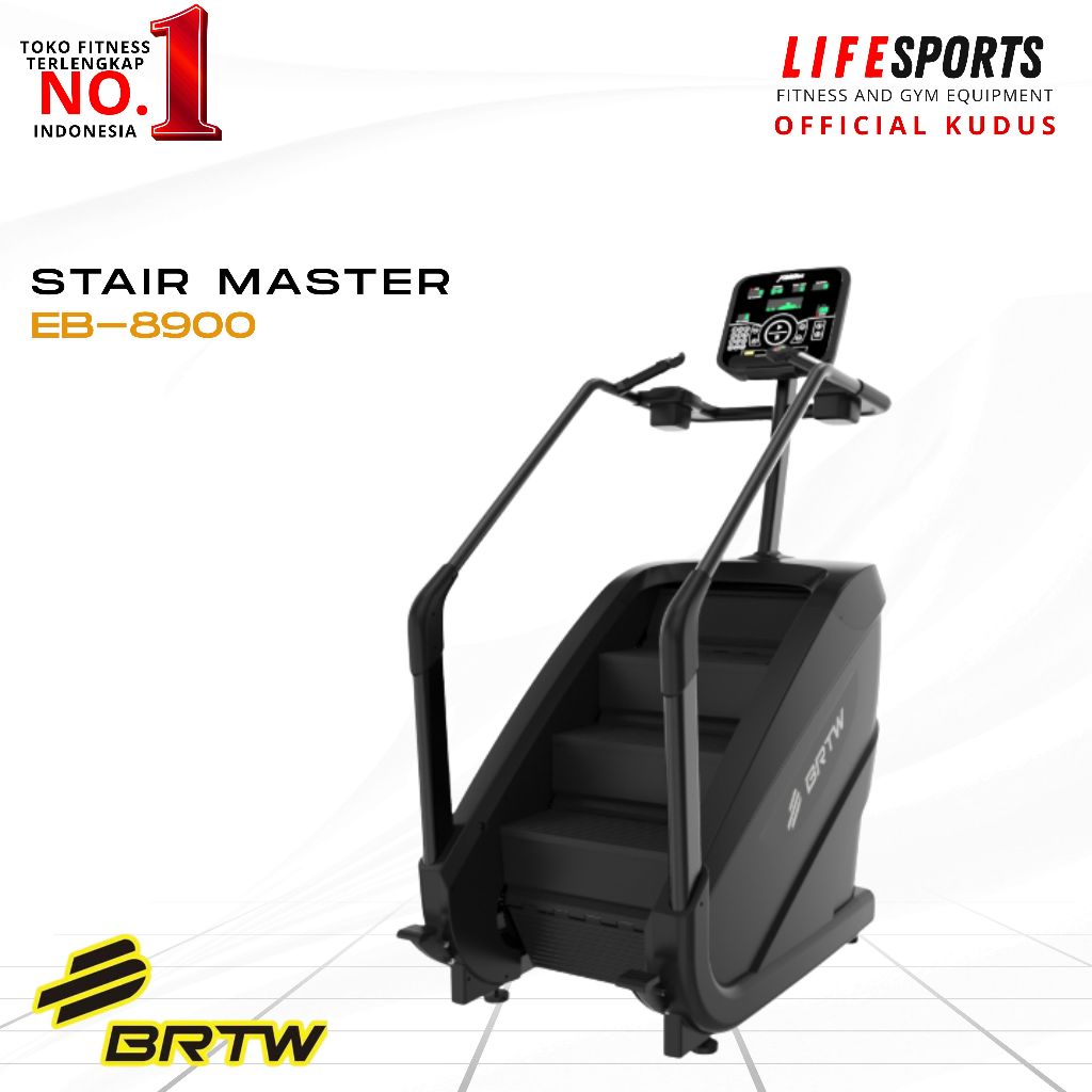LIFESPORTS - ALAT OLAHRAGA FITNESS BRTW EB-8900 Stair Master KOMERSIAL IMPORT