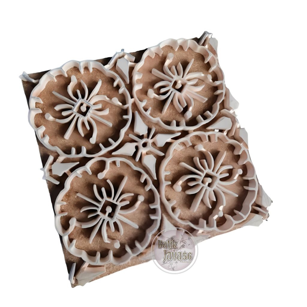 CANTING KAYU CANTING BATIK CAP MOTIF JLAMPRANG ASLI PEKALONGAN