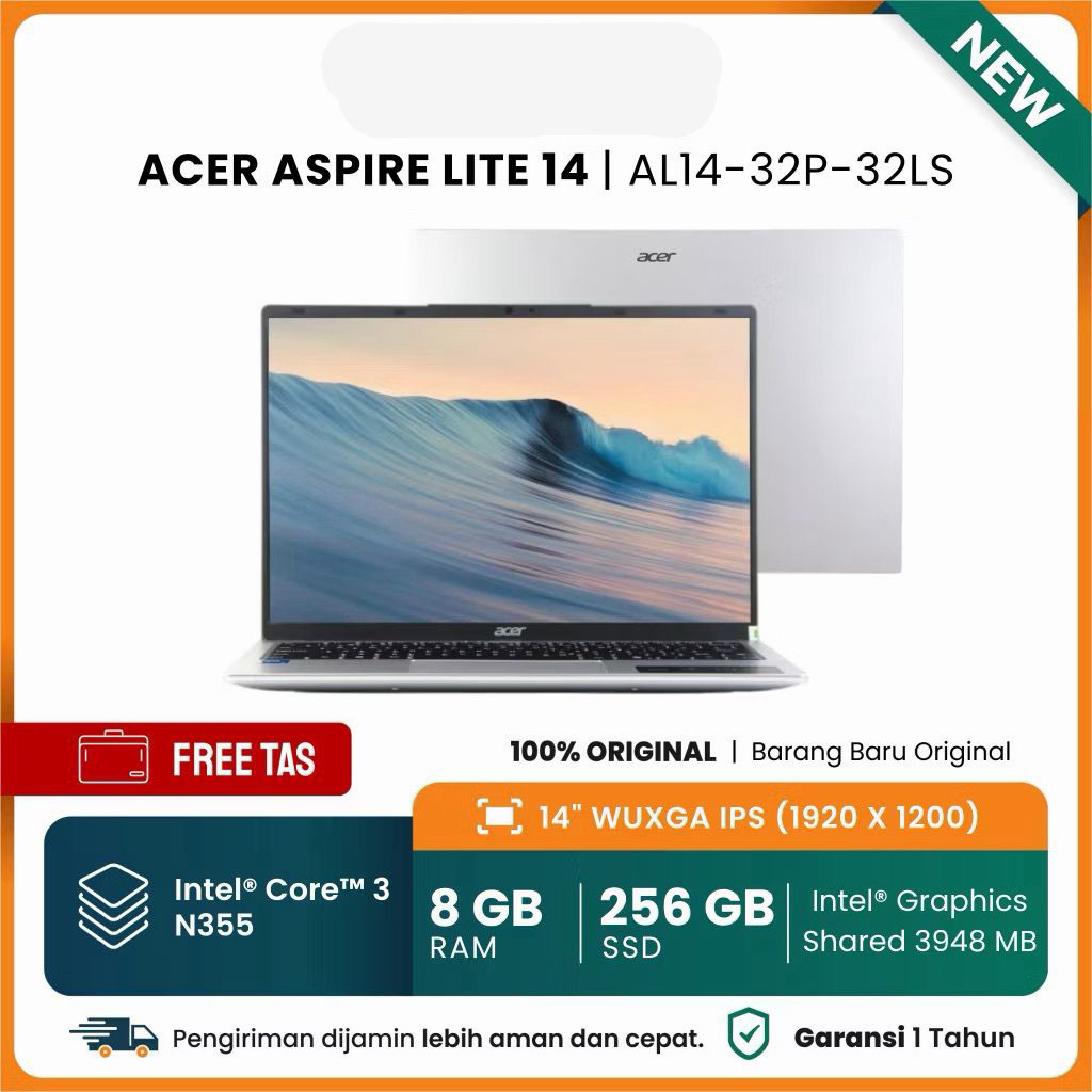 ACER AL14 INTEL CORE 3 N355 8GB 512SSD