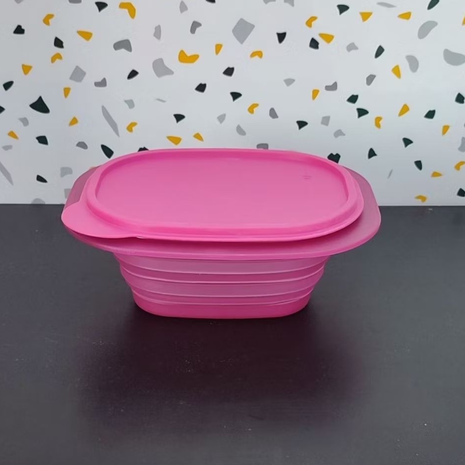 GoFlex Rectangular 850ml Tupperware - tempat bekal lipat