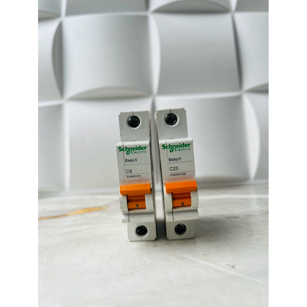MCB Schneider Easy8 1phase C6/C10/C20/C25