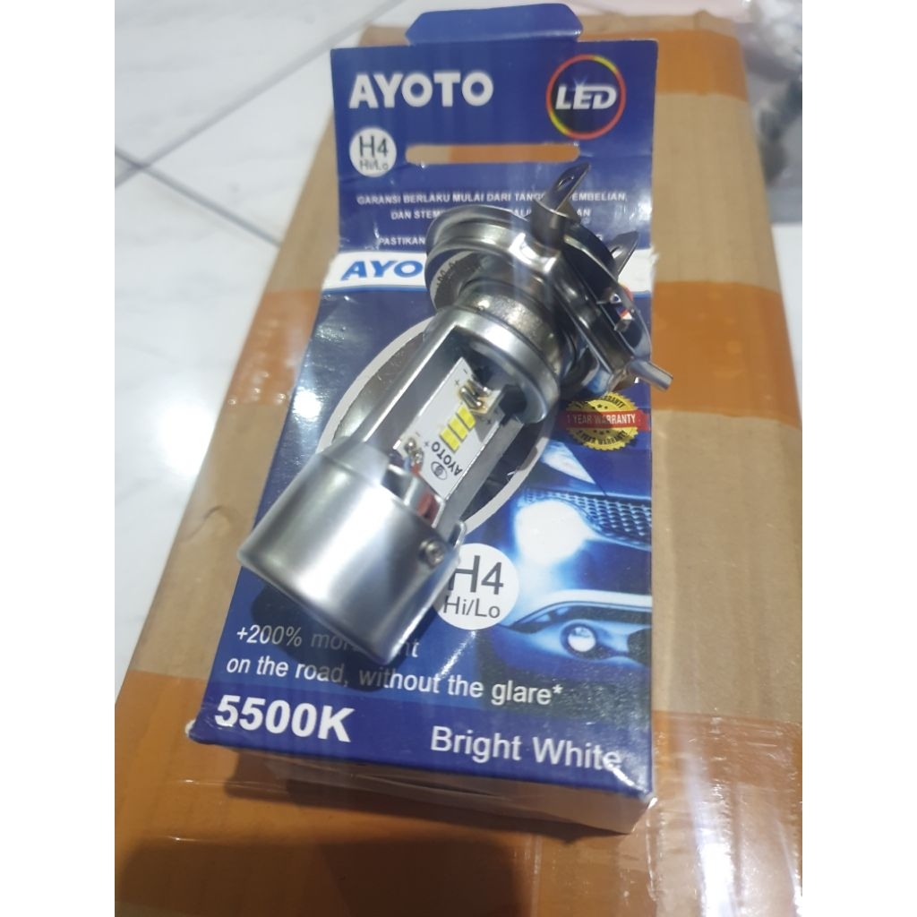 LAMPU LED AYOTO M4A H4 30WAT