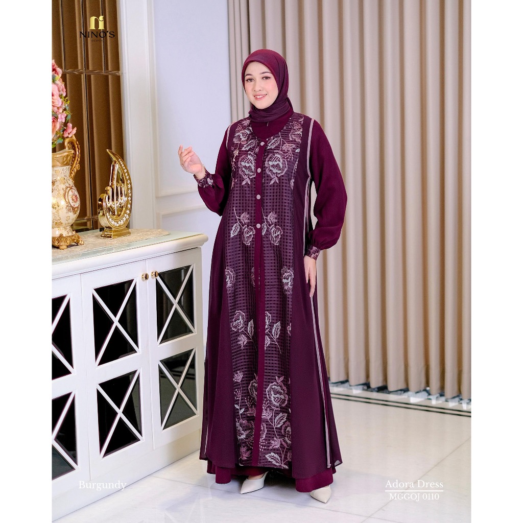 Samiza dress by Ninos / Nino's Design original / Gamis Ninos mewah / Dress dari Ninos