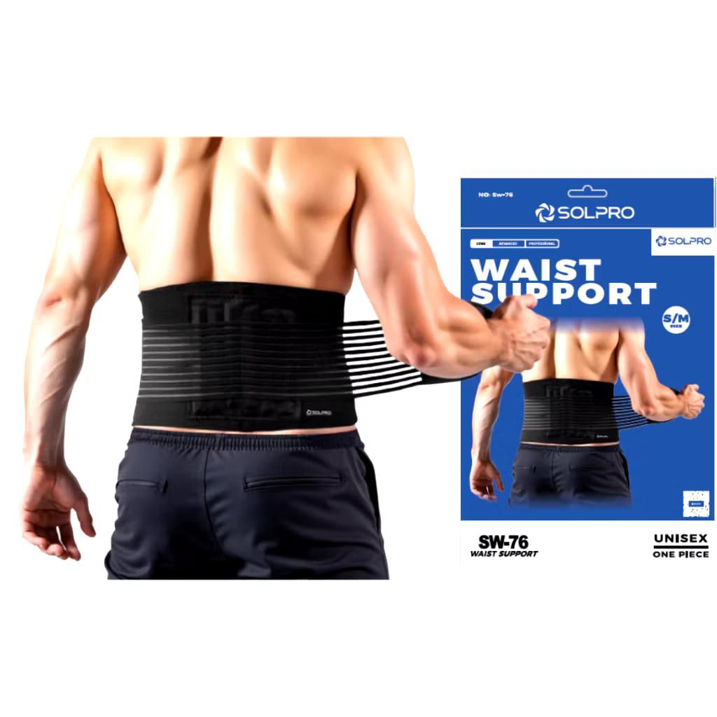 Deker Pinggang Perut/Hundred Waist Support/Black