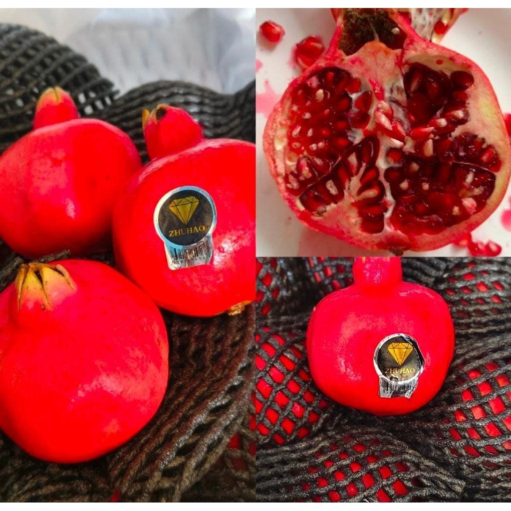 Delima Merah manis asam segar buah import Mesir