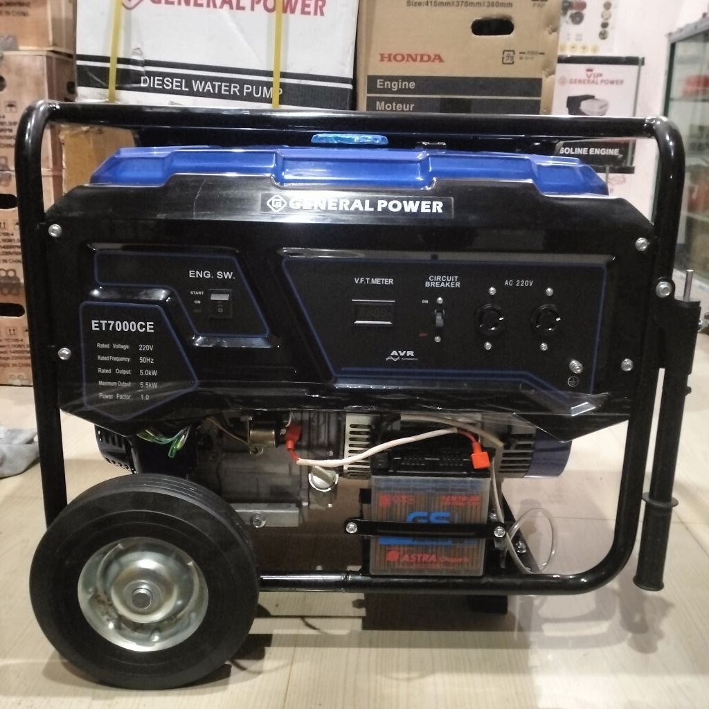 genset GENERAL/MAESTRO  generator ET 7000 CE elektrik stater ORIGINAL