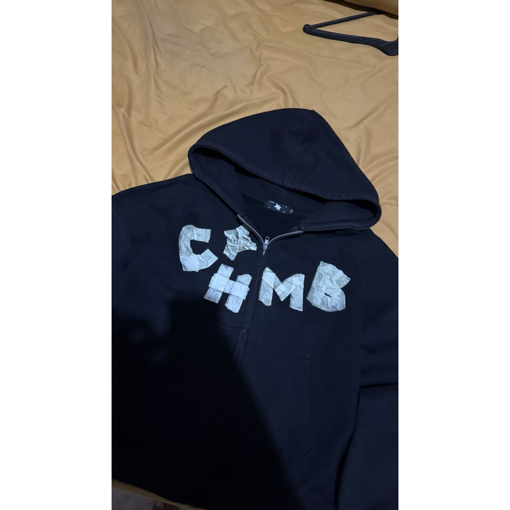 ZIPPER HOODIE MASKING TAPE CHAMBRE DE LA VAIN [ 100% ORIGINAL PRODUK ]