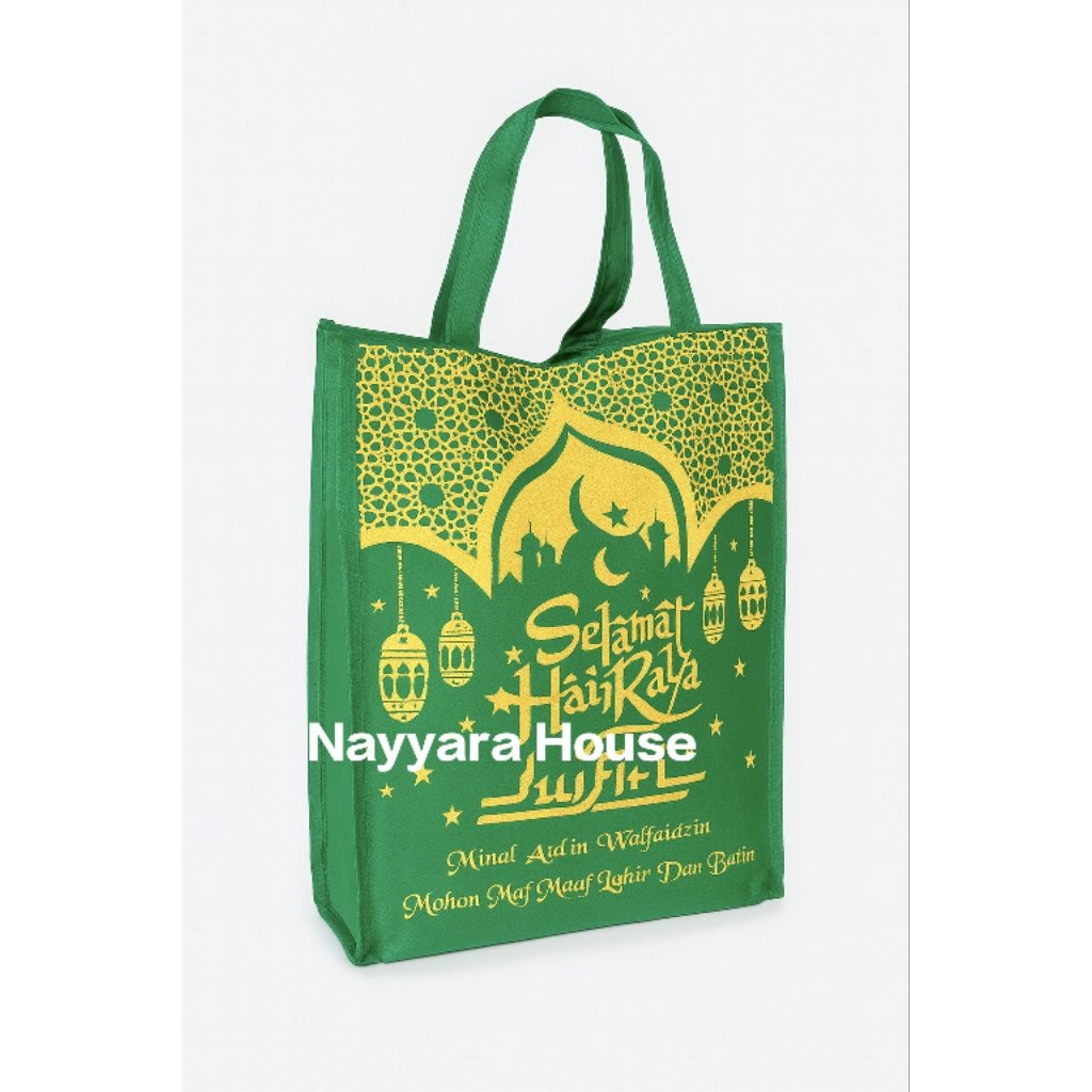 Promo (ISI 12PCS / KECIL) TERMURAH TERLARIS TAS PARSEL LEBARAN IDUL FITRI KECIL UKURAN 35x25x15 cm /